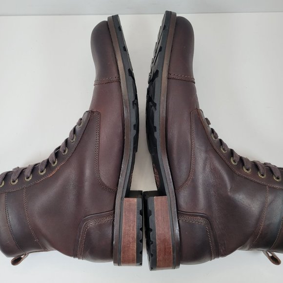 Wolverine Men's Brown Reese Cap Top Leather Boots W08814 US Size 13D - Picture 9 of 12